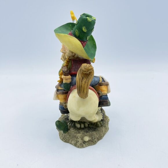 Vintage Santa's Keepsake Christmas Cowboy on a Horse Hand Painted Collectable - Picture 6 of 12